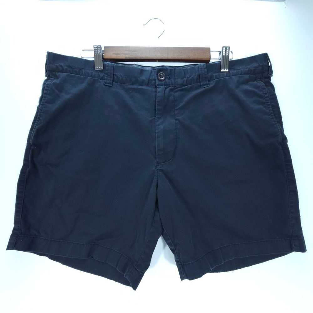 Streetwear J.Crew Shorts Mens 38 Navy Blue Stretch Chino 7 Inch Inseam Casual